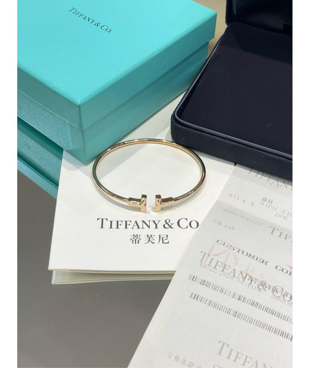 TIFFANY&CO Золотой браслет из розового золота, фото 6