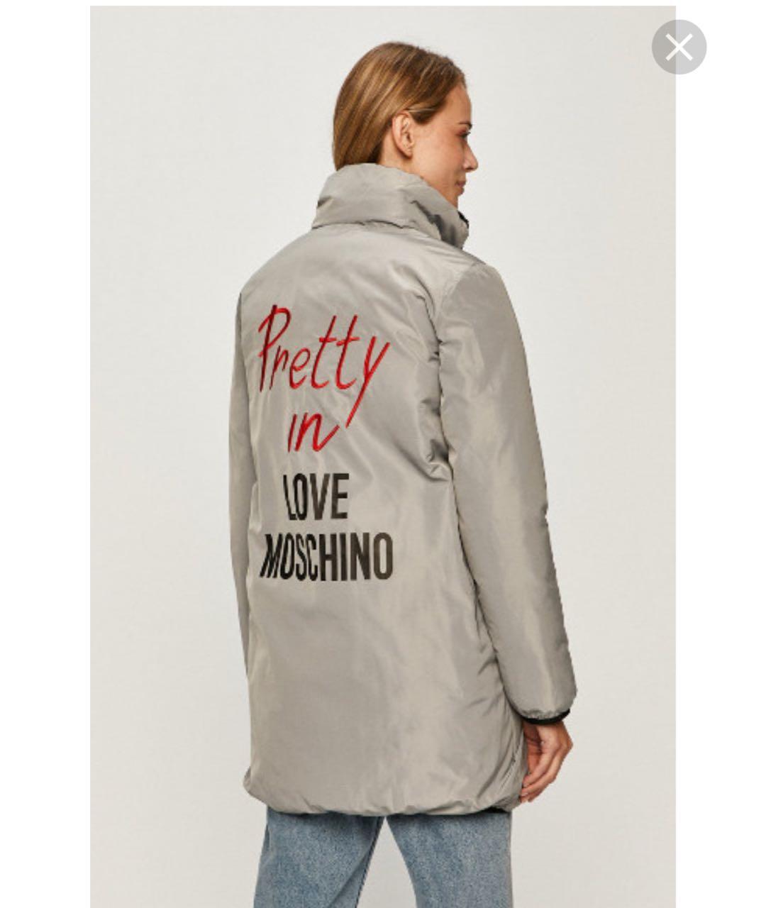 LOVE MOSCHINO Черная куртка, фото 3