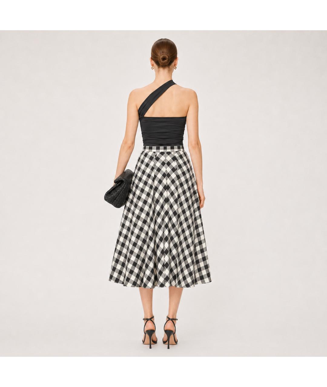 MICHAEL KORS Мульти хлопковая юбка миди, фото 6