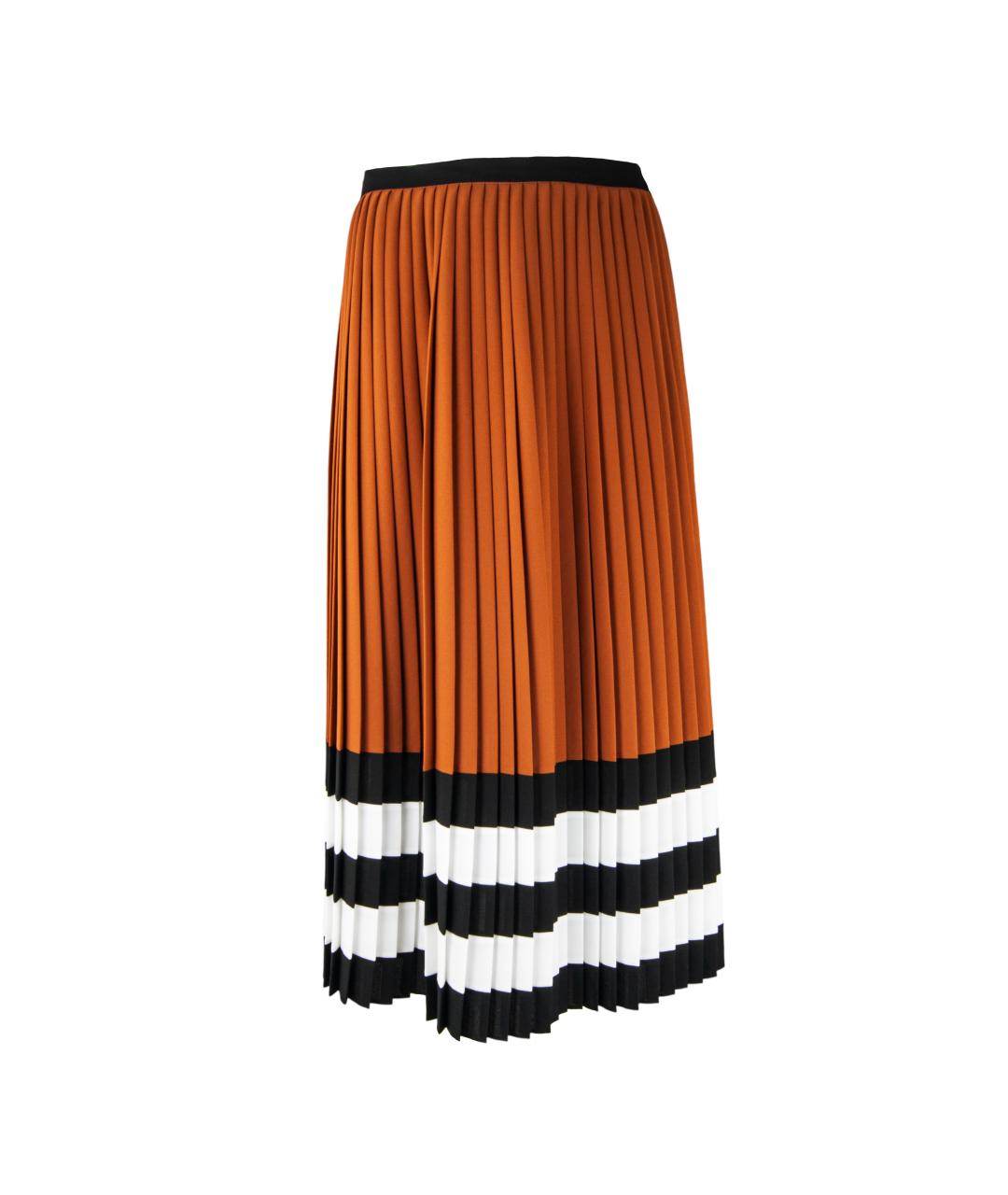 MICHAEL KORS Мульти полиэстеровая юбка миди, фото 1