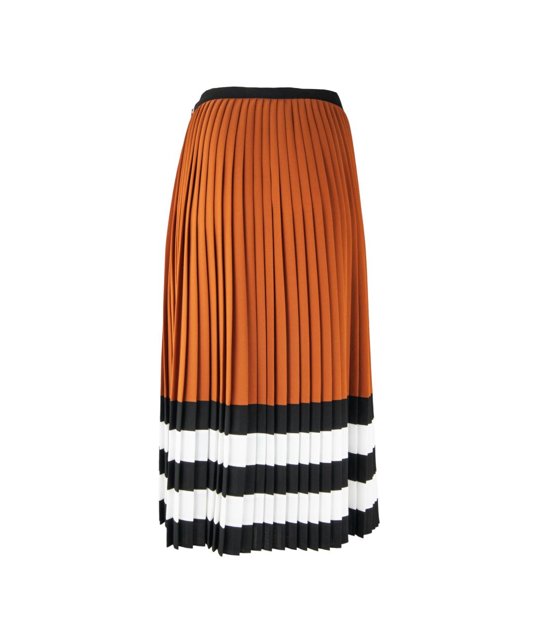 MICHAEL KORS Мульти полиэстеровая юбка миди, фото 3