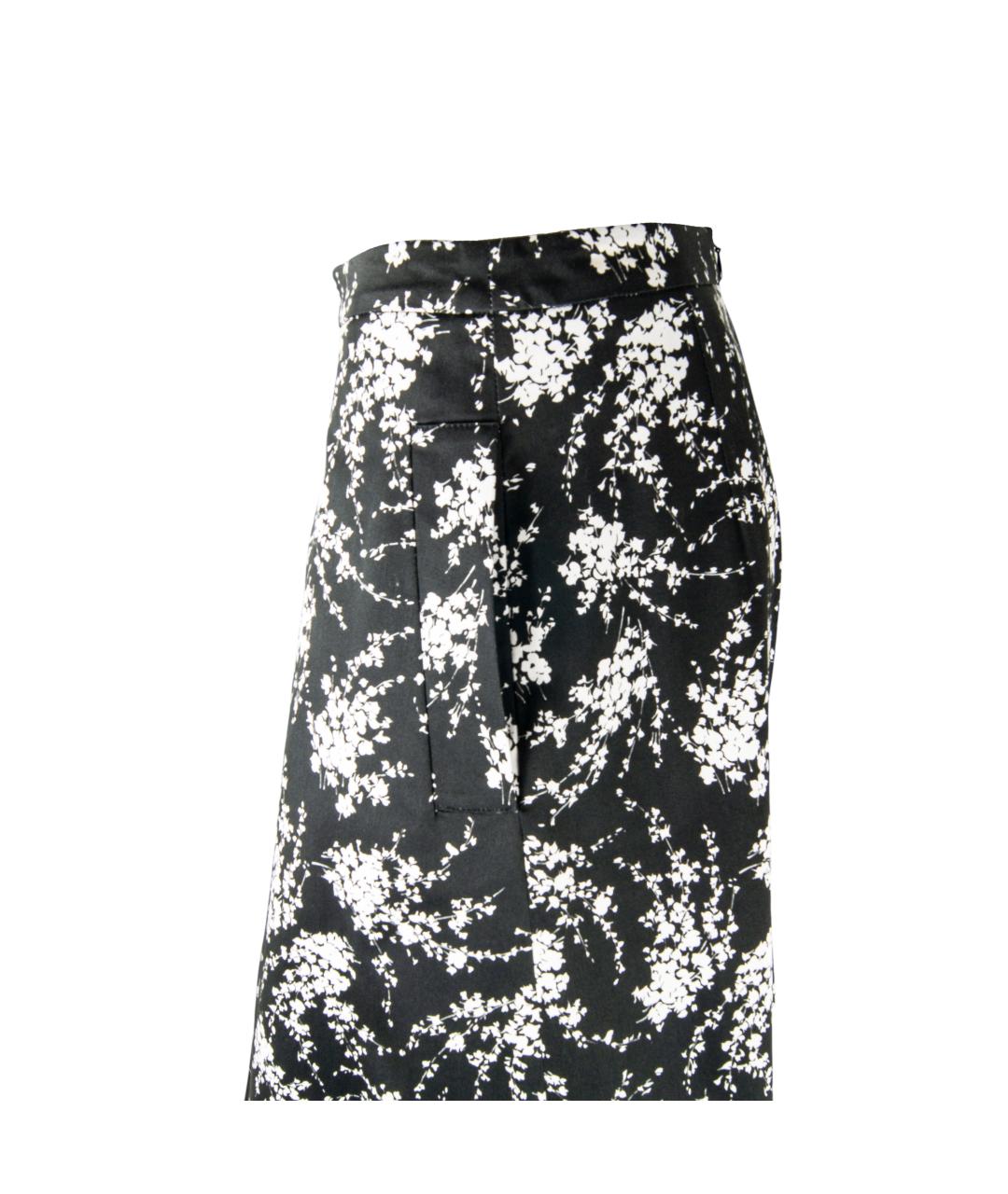 MICHAEL KORS Черная хлопковая юбка миди, фото 4