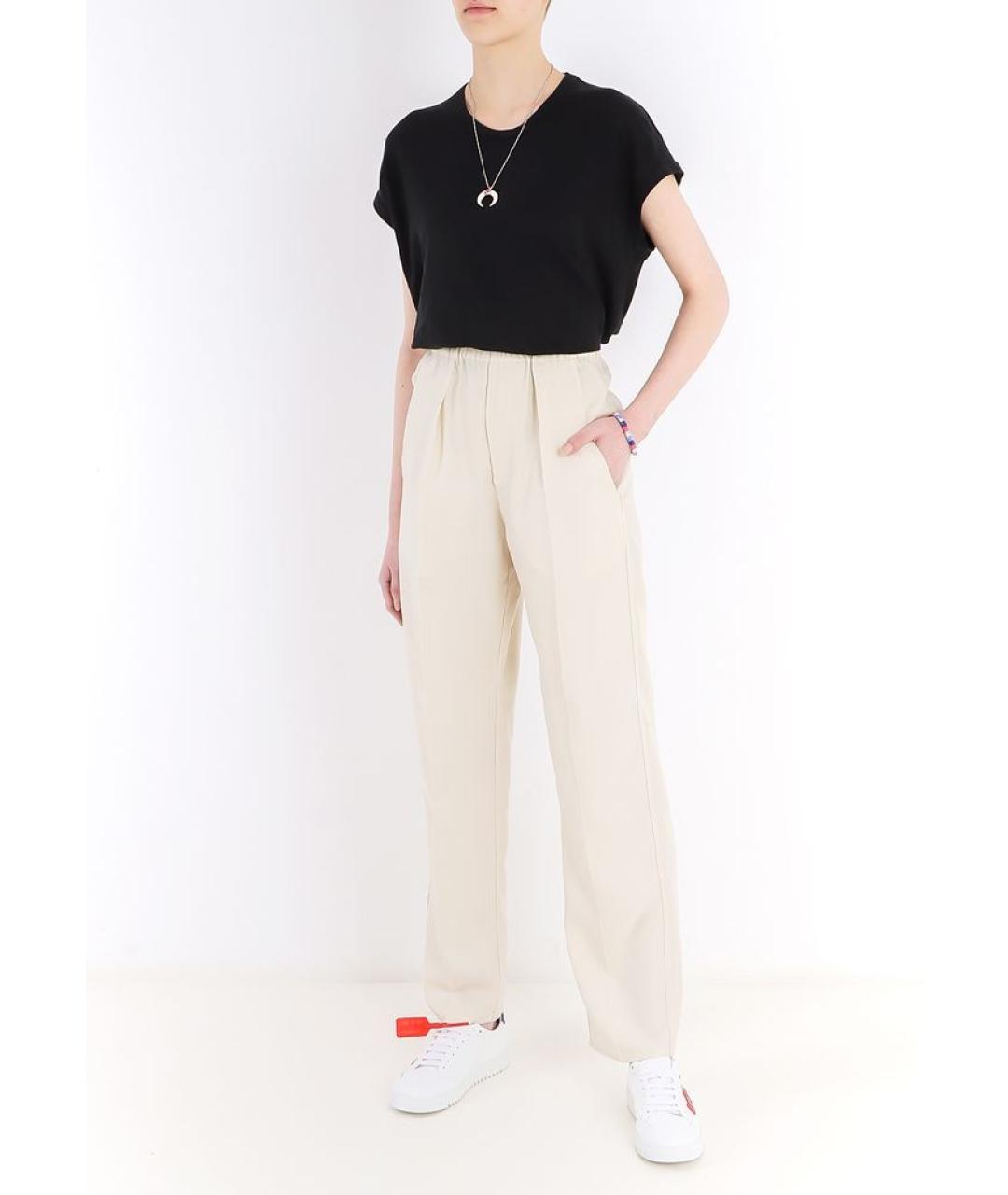 ISABEL MARANT ETOILE Бежевые брюки широкие, фото 2