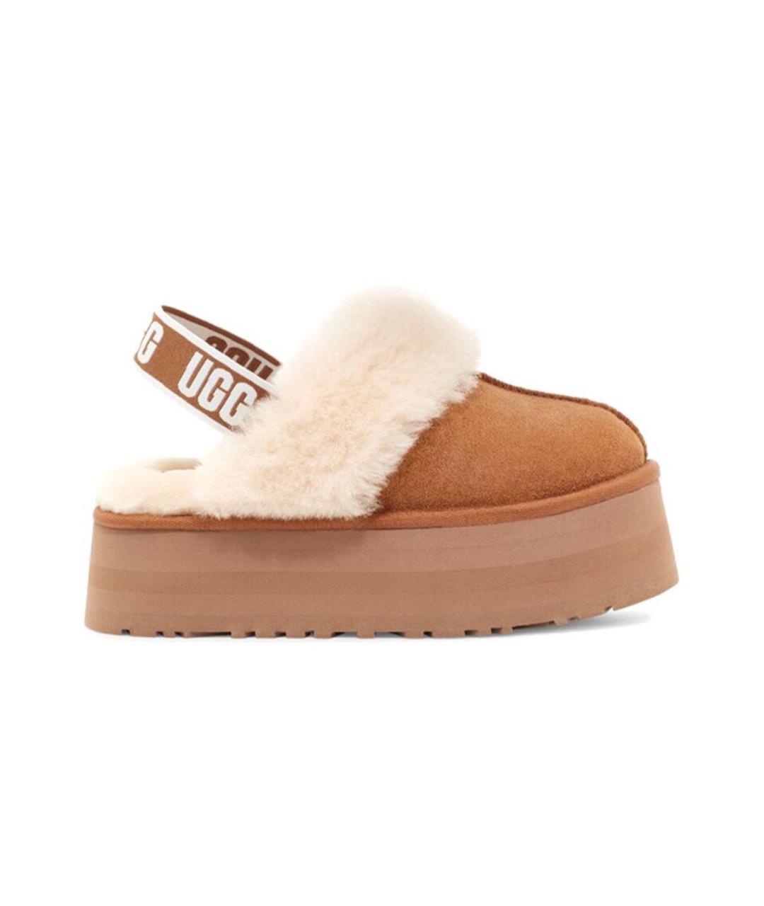 UGG AUSTRALIA Коричневые замшевые мюли, фото 1