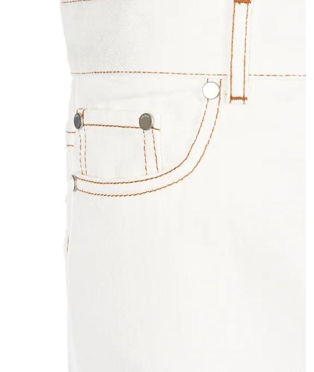 JOSEPH Белые хлопковые джинсы слим, фото 5