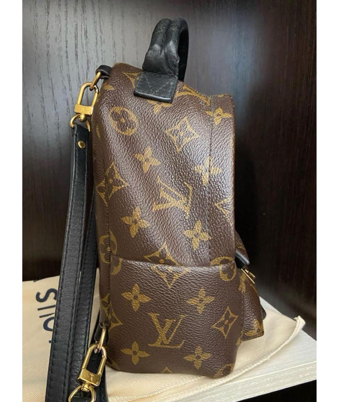 LOUIS VUITTON Антрацитовый рюкзак, фото 4