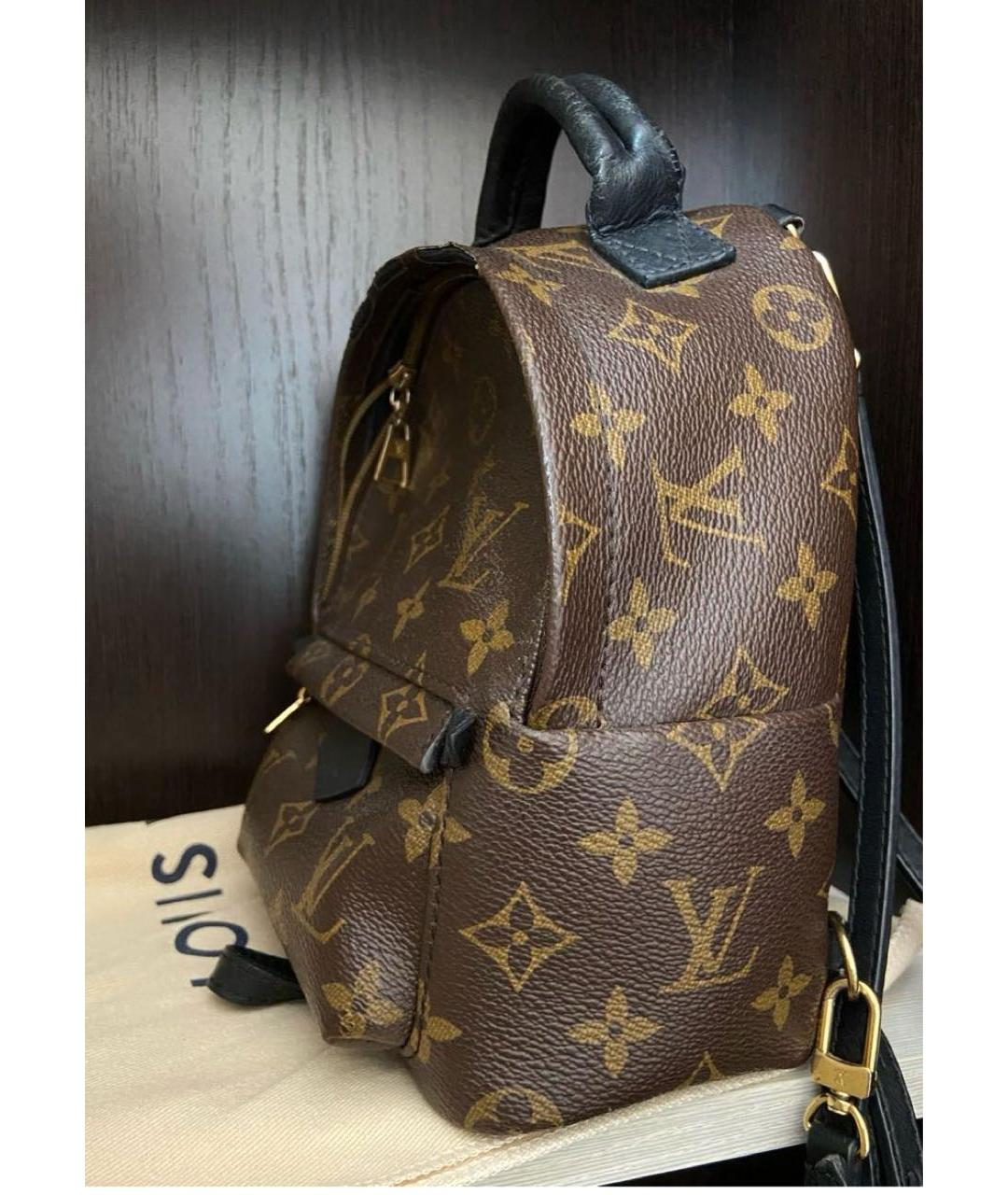 LOUIS VUITTON Антрацитовый рюкзак, фото 2