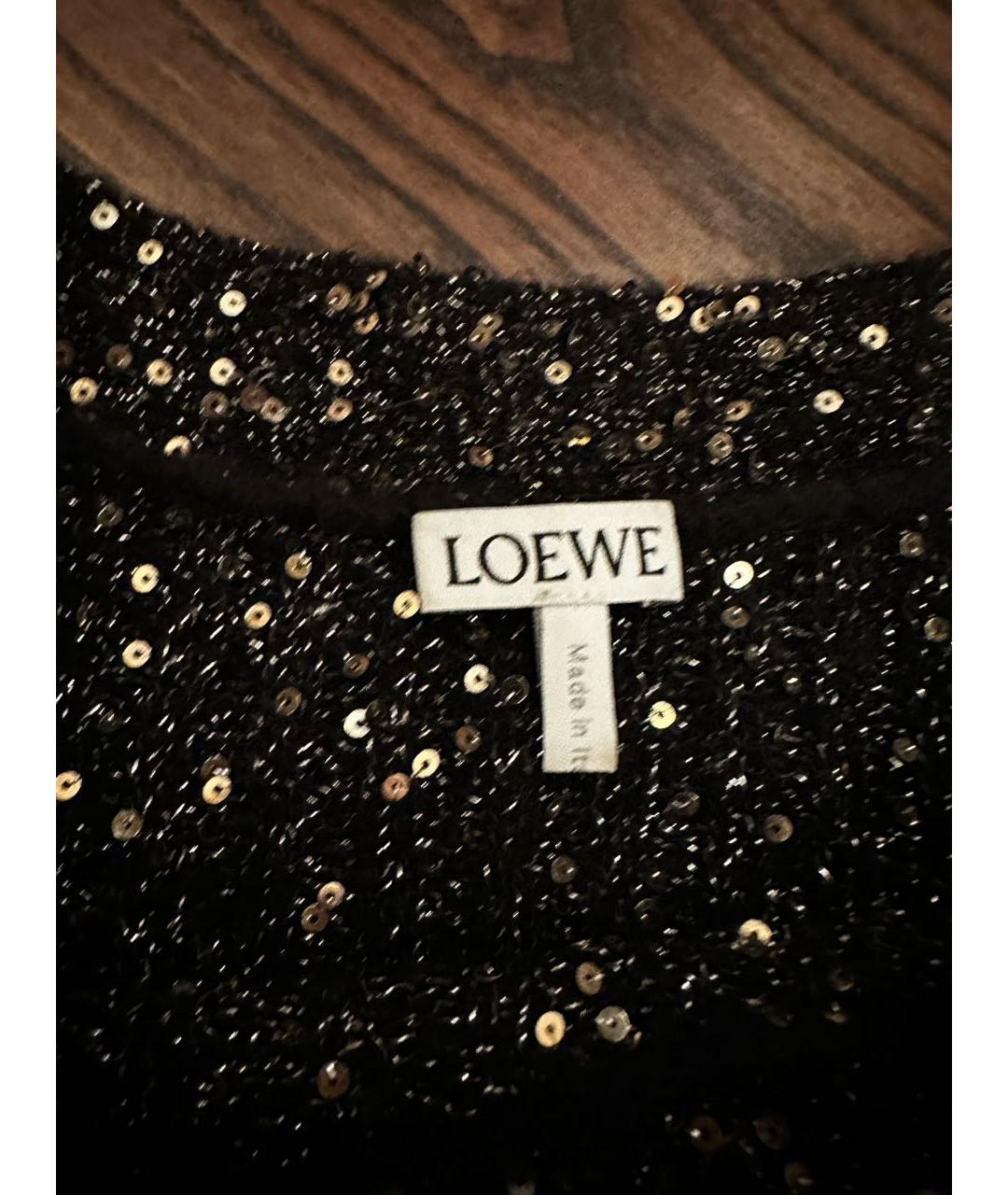 LOEWE Черный джемпер / свитер, фото 2