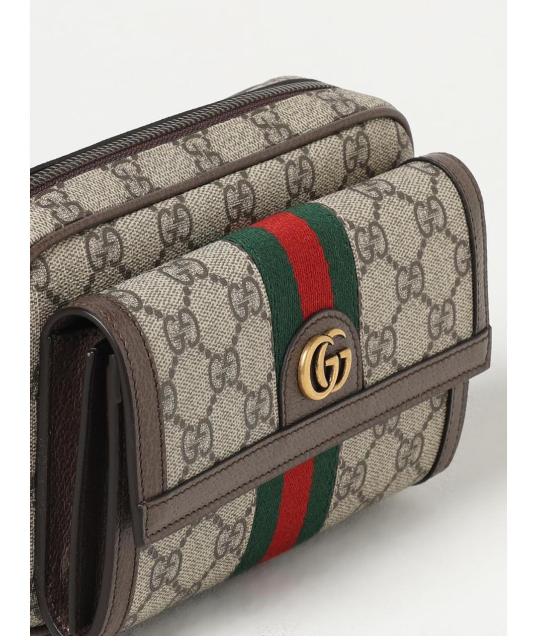 GUCCI Бежевая сумка на плечо, фото 4