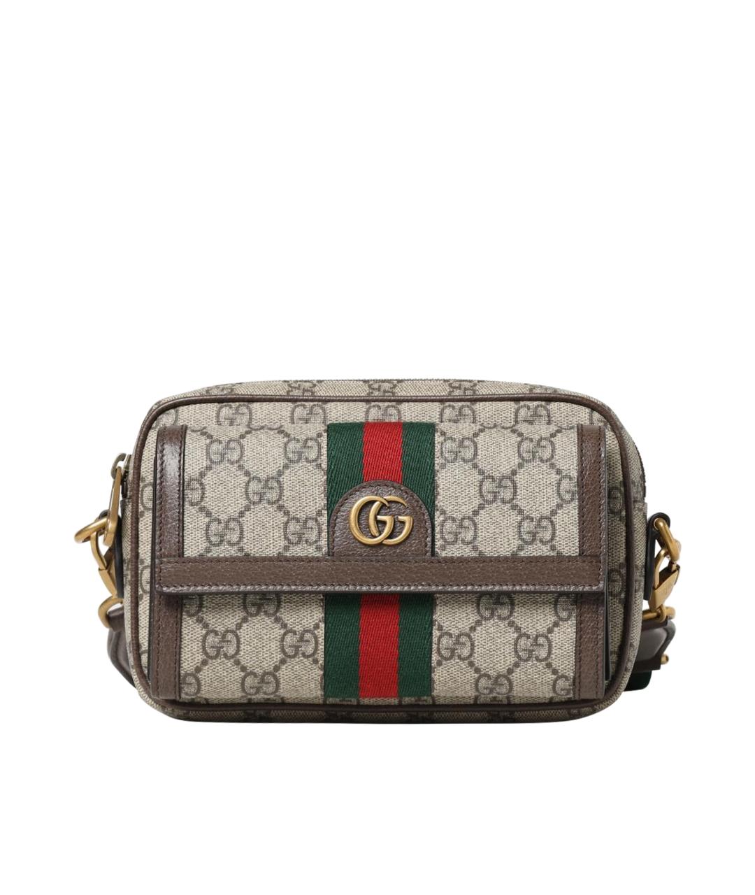 GUCCI Бежевая сумка на плечо, фото 1