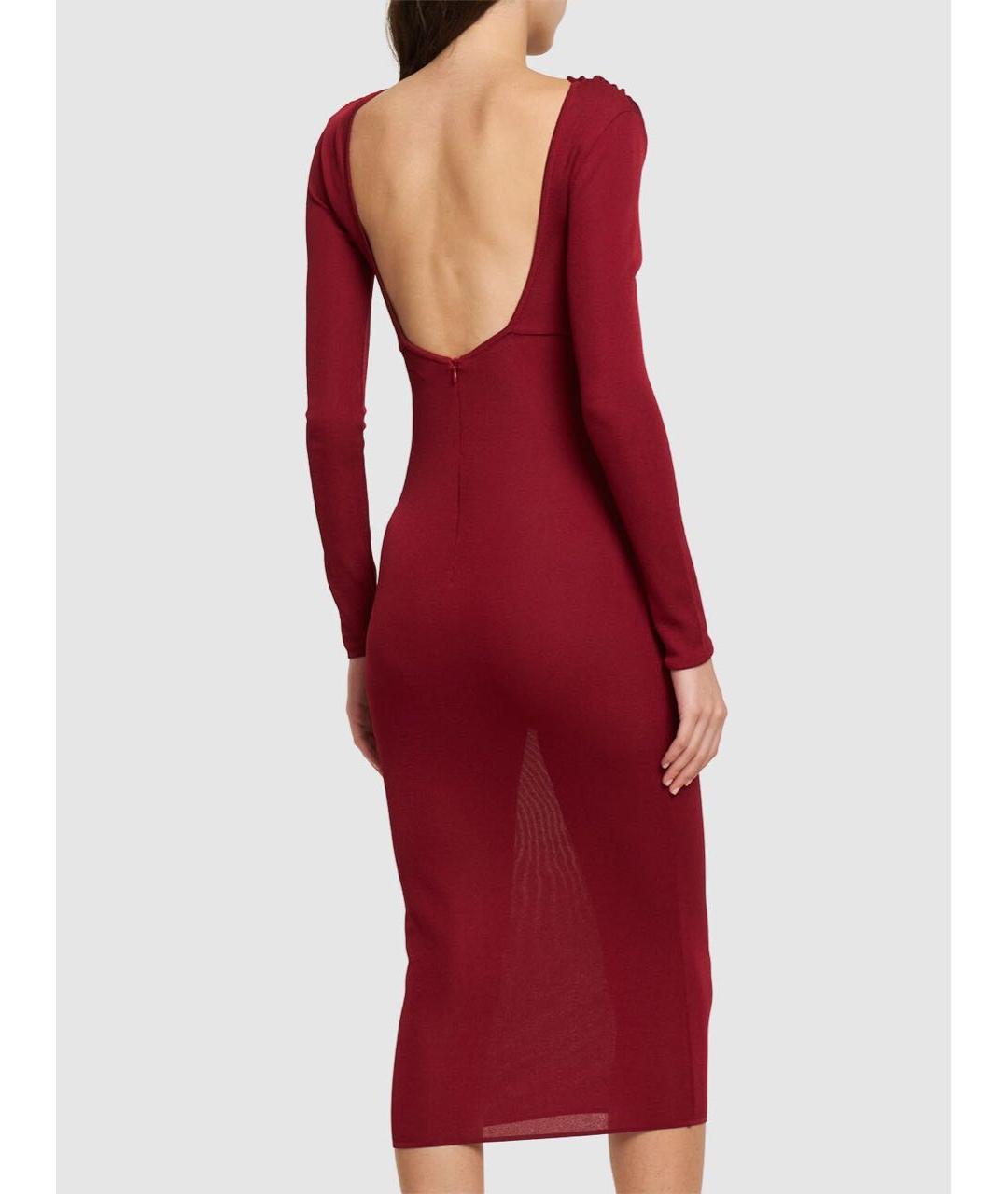ALEXANDRE VAUTHIER Красное коктейльное платье, фото 8