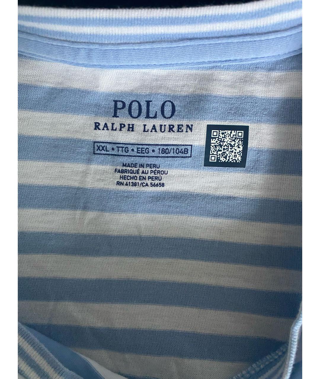 POLO RALPH LAUREN Мульти хлопковая футболка, фото 3