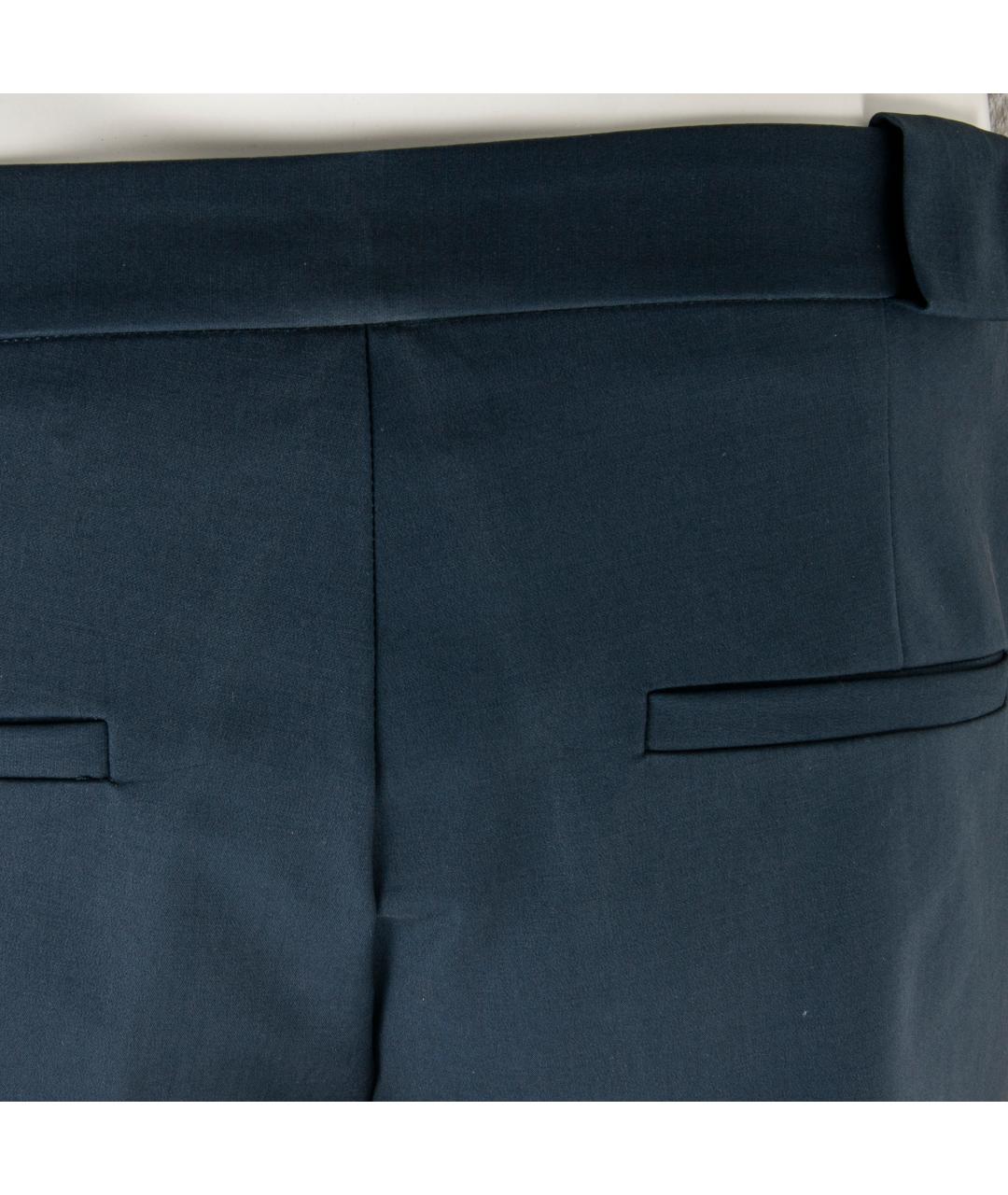 MICHAEL KORS Темно-синие хлопковые брюки узкие, фото 5