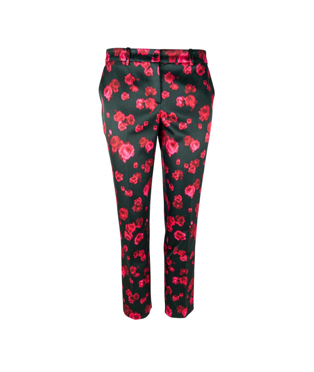 MICHAEL KORS Мульти хлопковые брюки узкие, фото 1