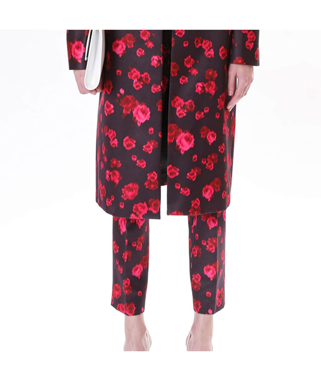 MICHAEL KORS Мульти хлопковые брюки узкие, фото 6