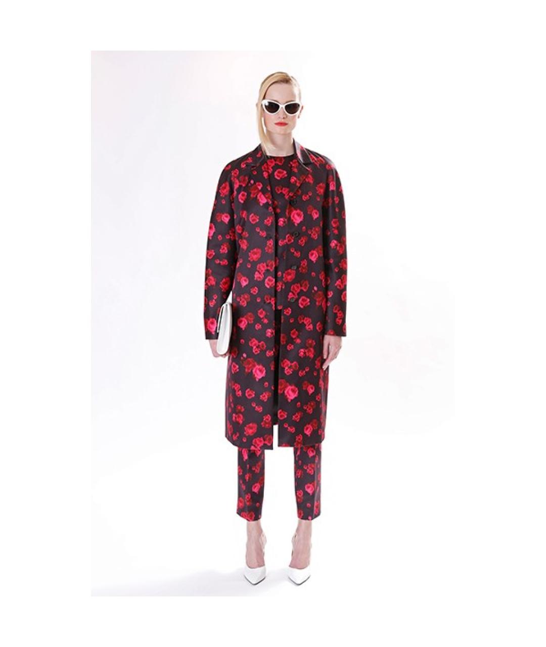 MICHAEL KORS Мульти хлопковые брюки узкие, фото 7