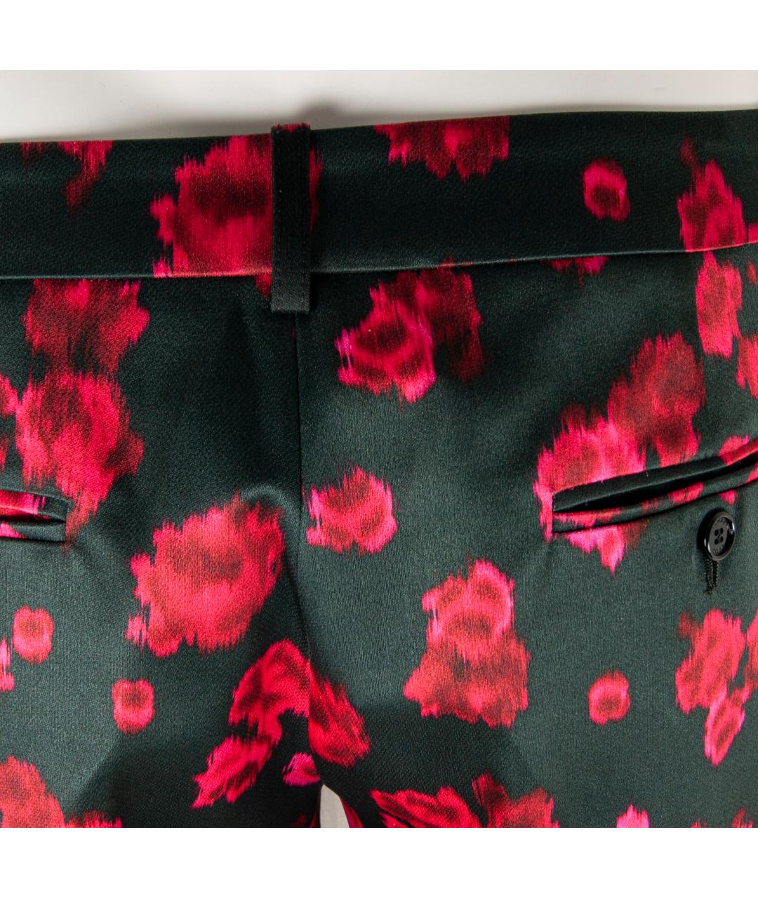 MICHAEL KORS Мульти хлопковые брюки узкие, фото 4