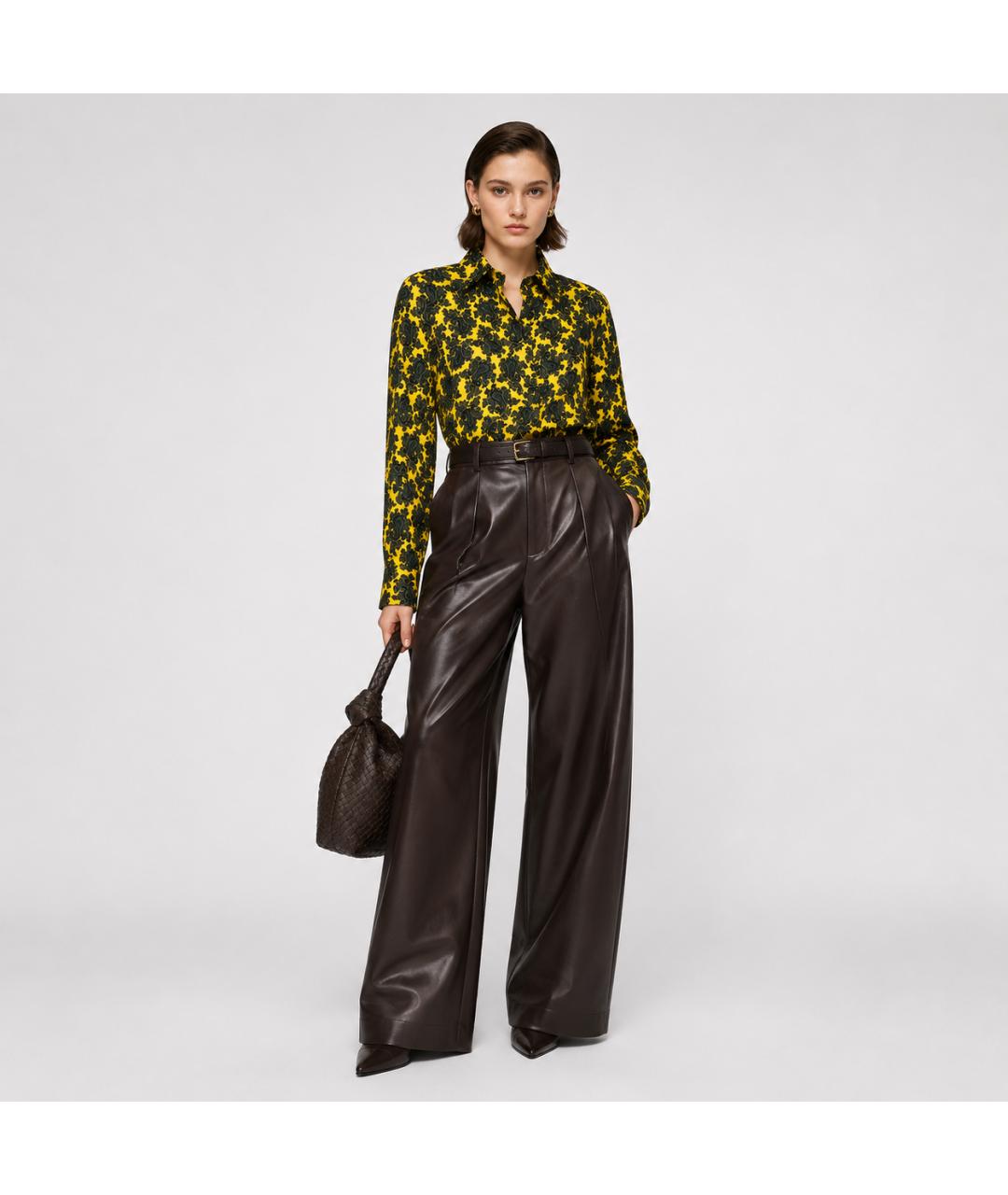 MICHAEL KORS Мульти шелковая блузы, фото 4