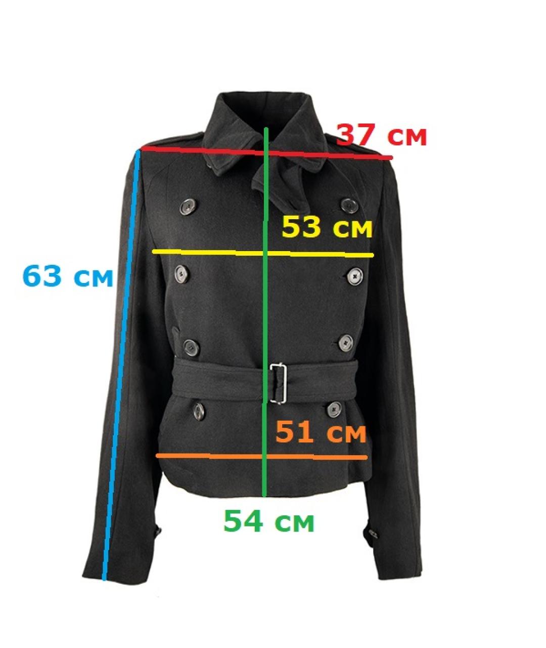 ANN DEMEULEMEESTER Черная шерстяная куртка, фото 6