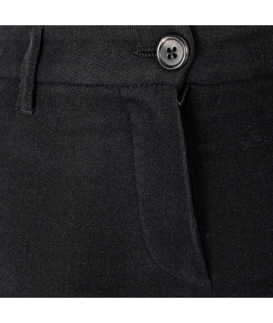 ANN DEMEULEMEESTER Антрацитовые шерстяные прямые брюки, фото 2