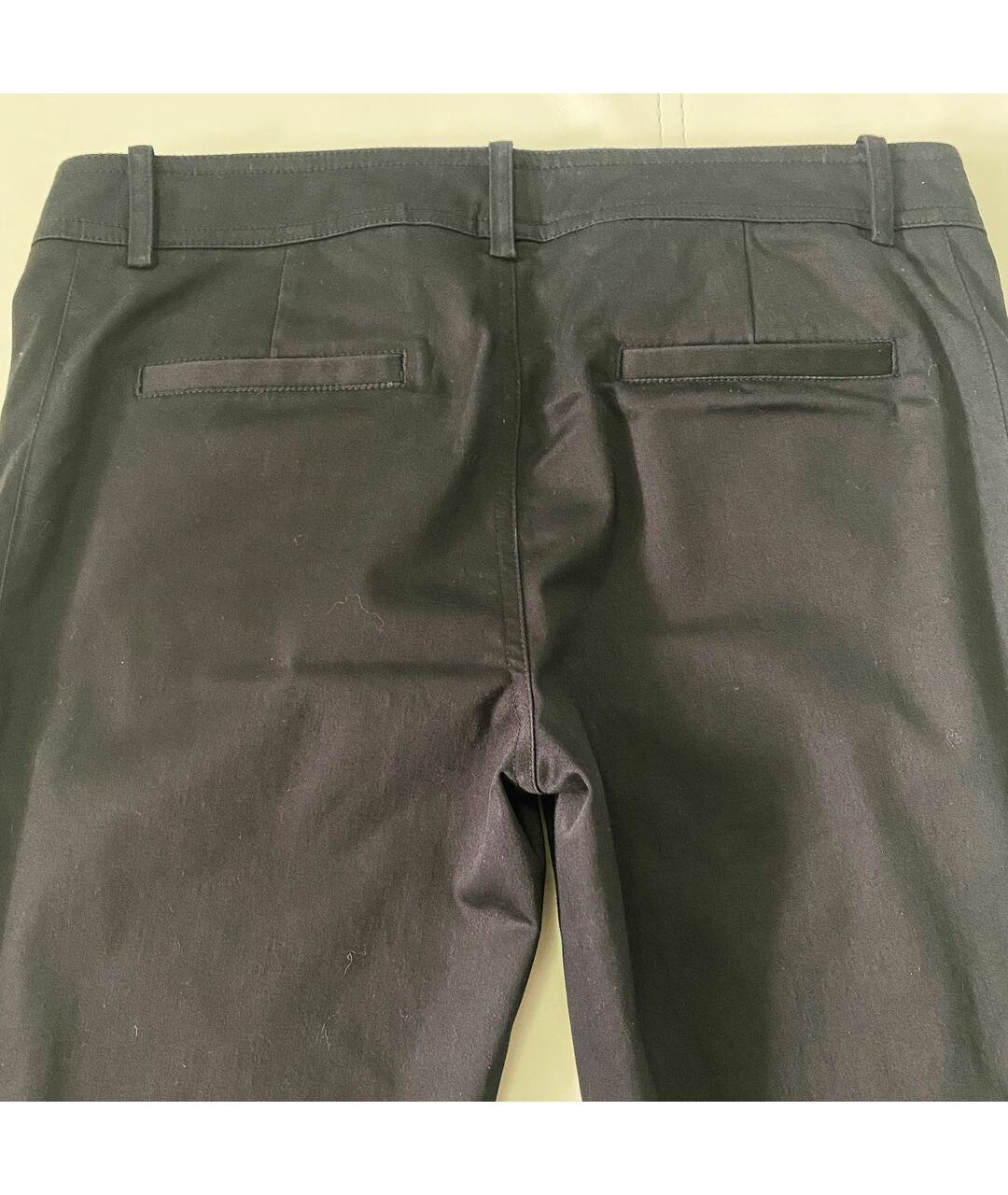 ARMANI EXCHANGE Черные хлопковые прямые брюки, фото 7