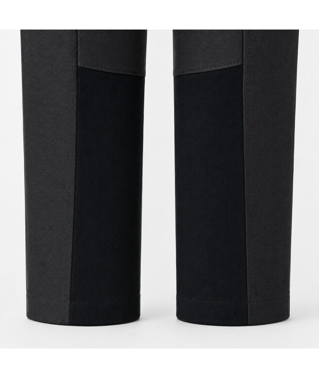 ANN DEMEULEMEESTER Черные брюки узкие, фото 5