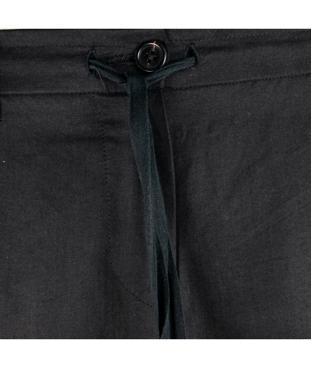 ANN DEMEULEMEESTER Черные брюки узкие, фото 2