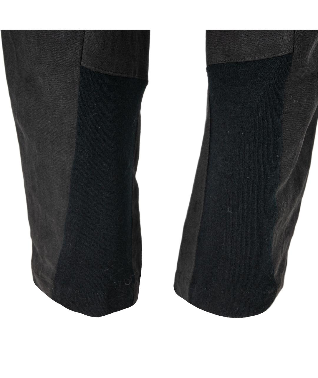 ANN DEMEULEMEESTER Черные брюки узкие, фото 3