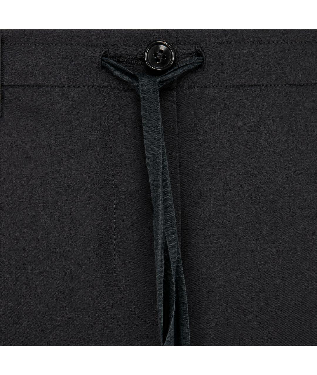 ANN DEMEULEMEESTER Черные брюки узкие, фото 2