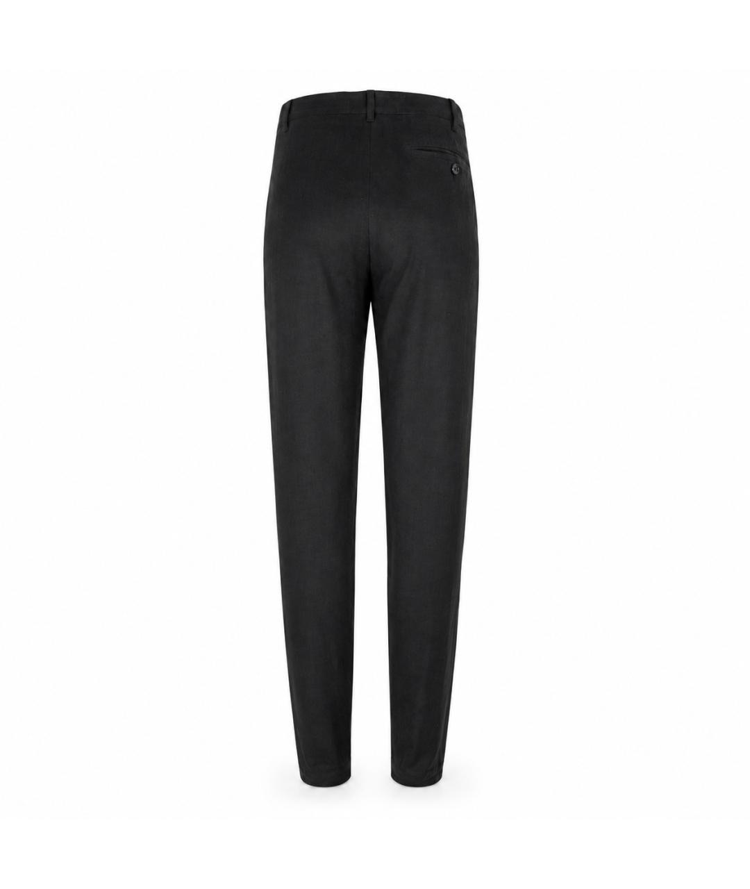 ANN DEMEULEMEESTER Черные брюки узкие, фото 3