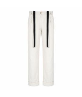 ANN DEMEULEMEESTER Брюки широкие