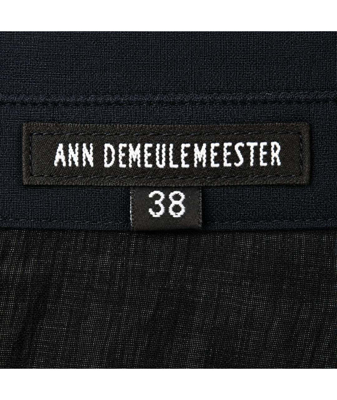 ANN DEMEULEMEESTER Черная хлопковая рубашка, фото 4