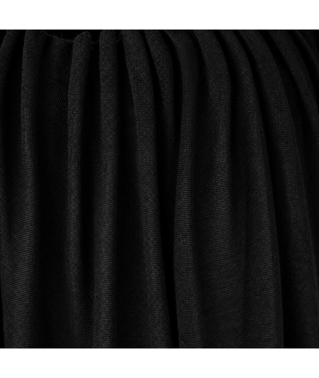 ANN DEMEULEMEESTER Черное полиэстеровое повседневное платье, фото 2