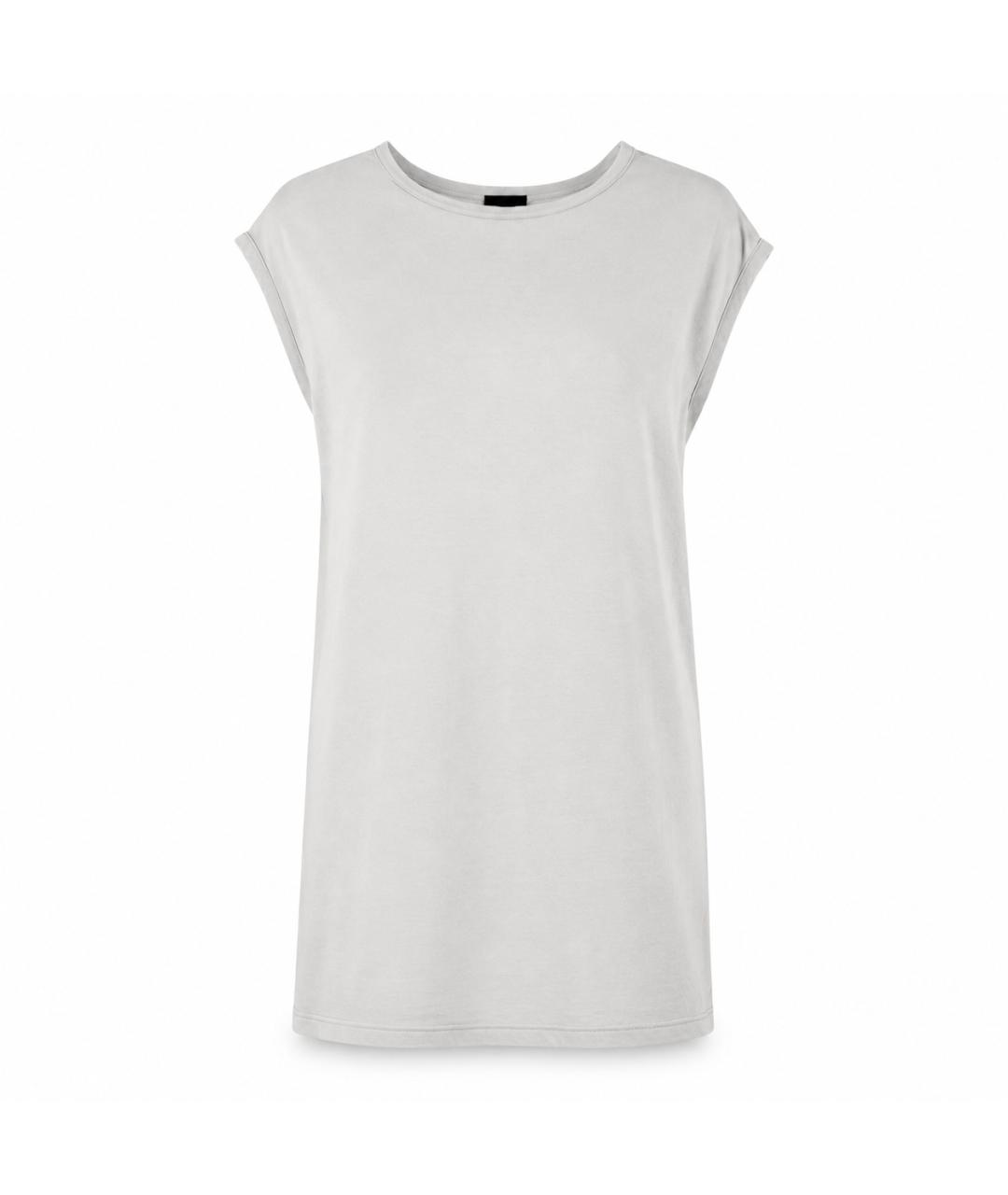 ANN DEMEULEMEESTER Серая хлопковая футболка, фото 1