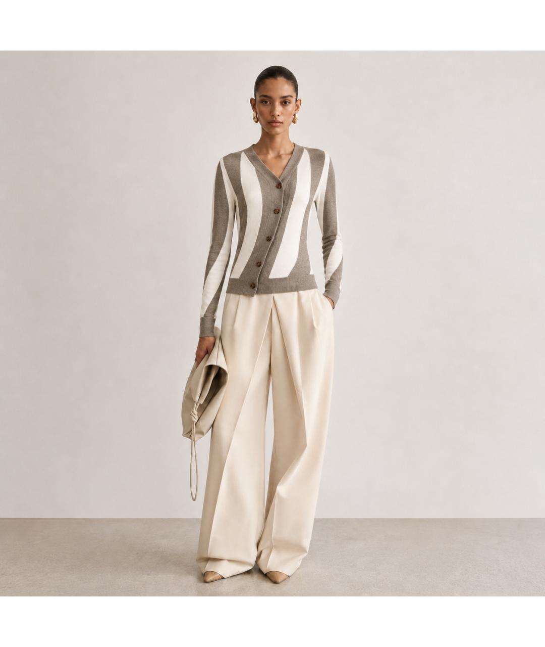 ANN DEMEULEMEESTER Мульти хлопковый кардиган, фото 6
