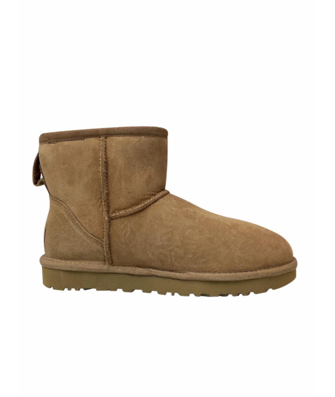 UGG AUSTRALIA Бежевые полусапоги, фото 1