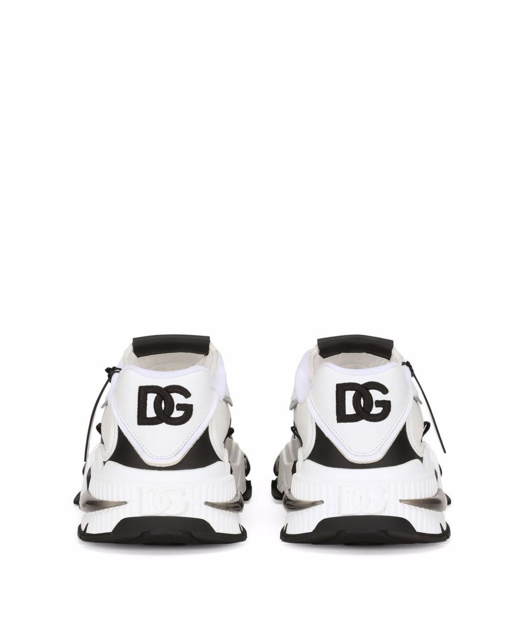 DOLCE&GABBANA Мульти кожаные низкие кроссовки / кеды, фото 4