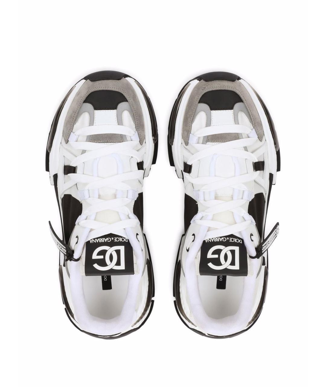 DOLCE&GABBANA Мульти кожаные низкие кроссовки / кеды, фото 2