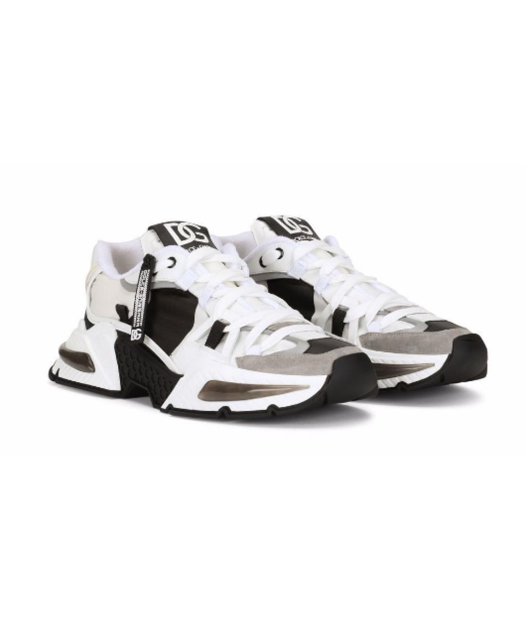 DOLCE&GABBANA Мульти кожаные низкие кроссовки / кеды, фото 5