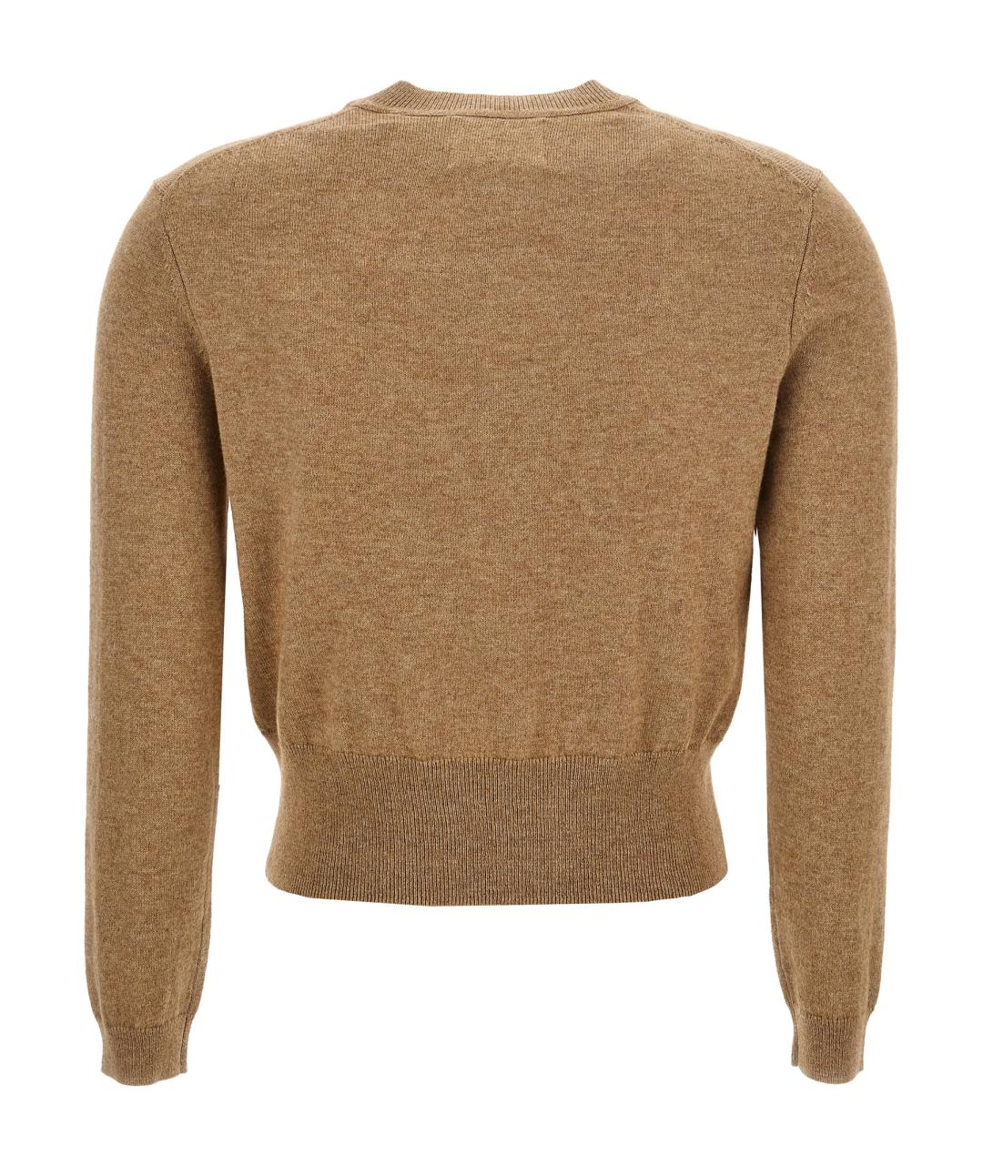 ISABEL MARANT ETOILE Бежевый хлопковый кардиган, фото 2