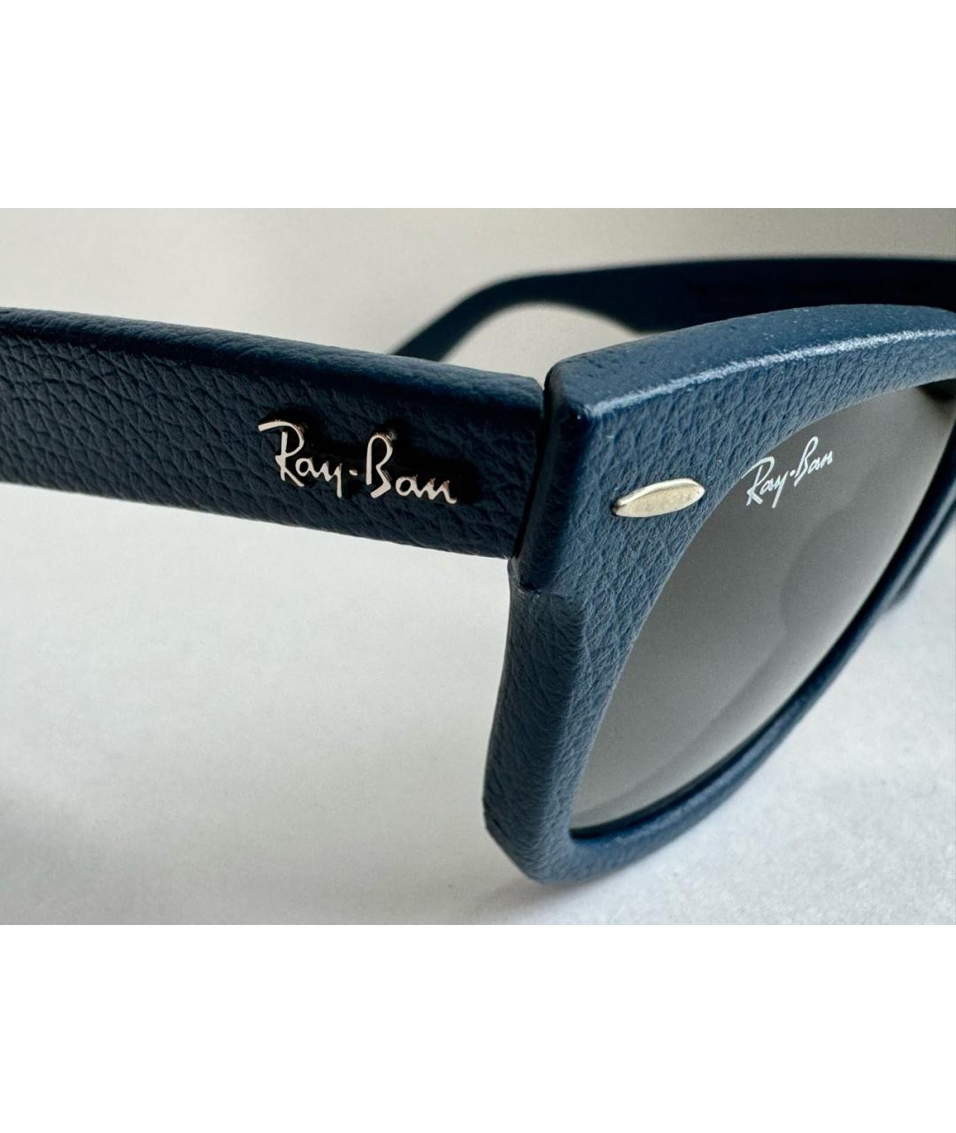 RAY BAN Синие солнцезащитные очки, фото 3