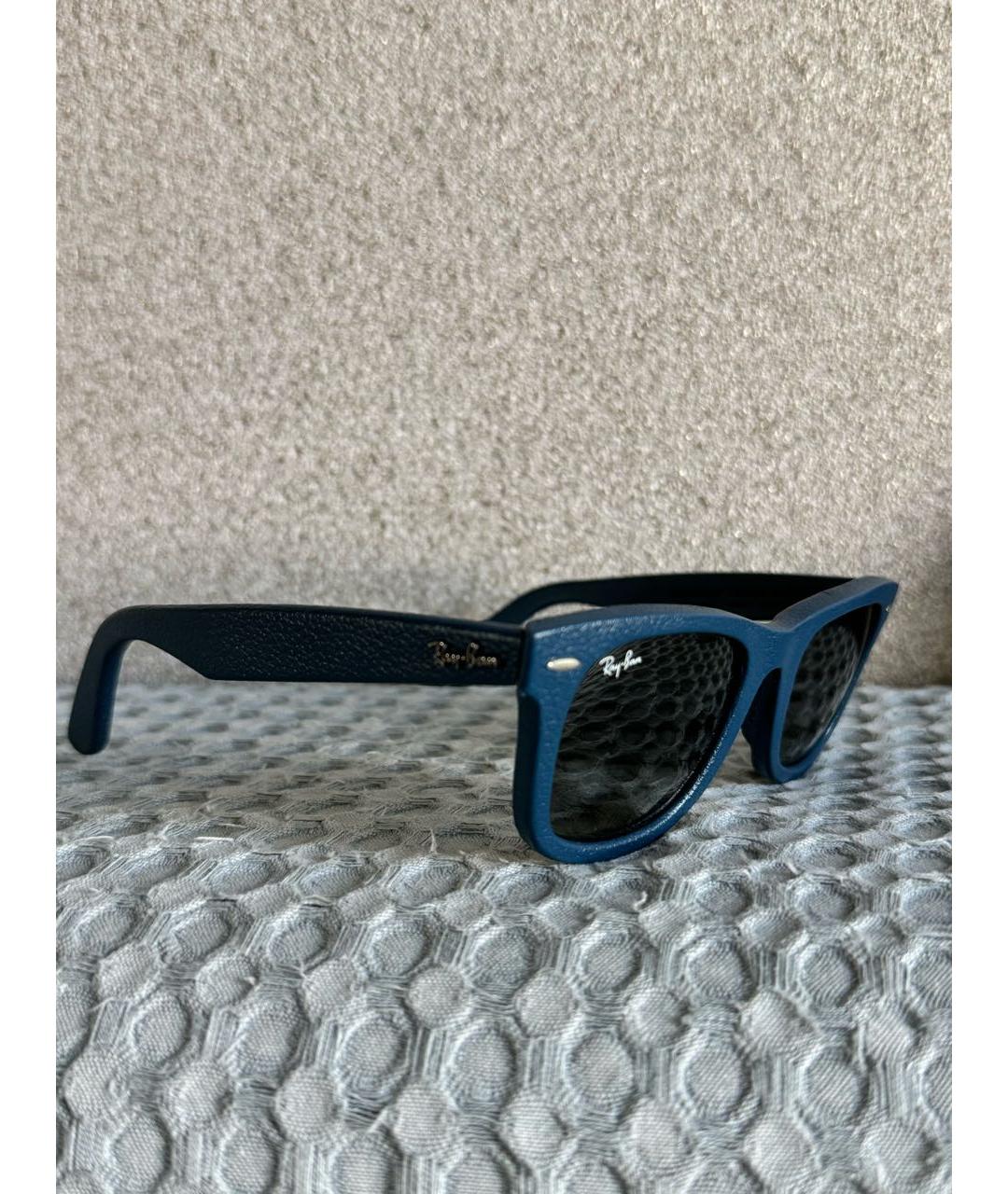 RAY BAN Синие солнцезащитные очки, фото 2