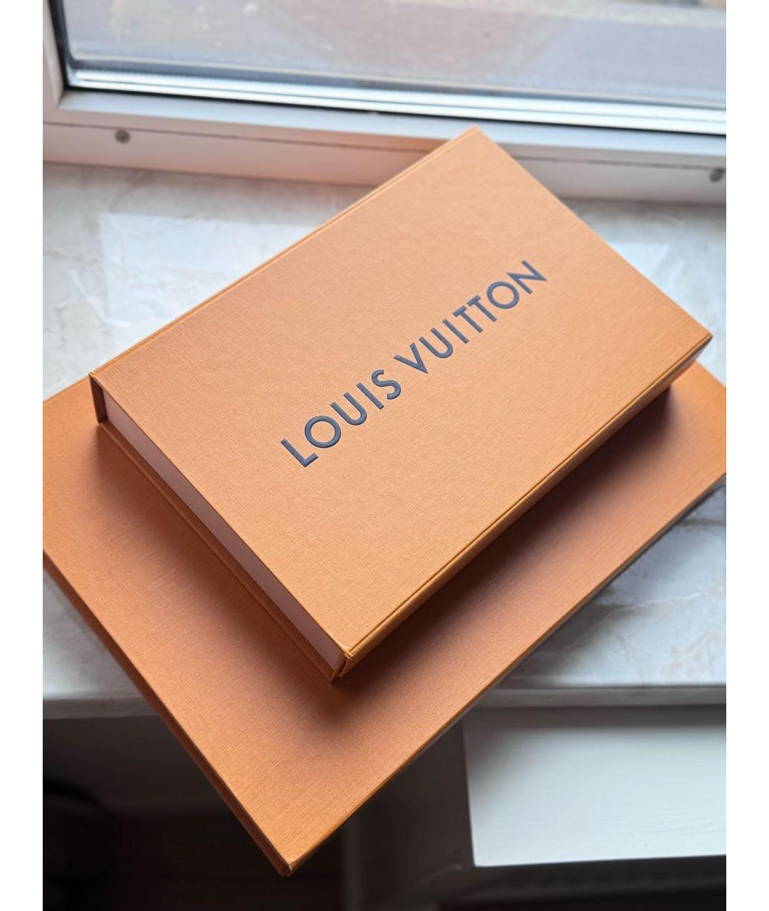 LOUIS VUITTON Коричневая шерстяная шапка, фото 4