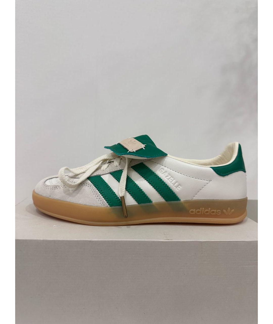 ADIDAS Белые кеды из искусственной кожи, фото 6