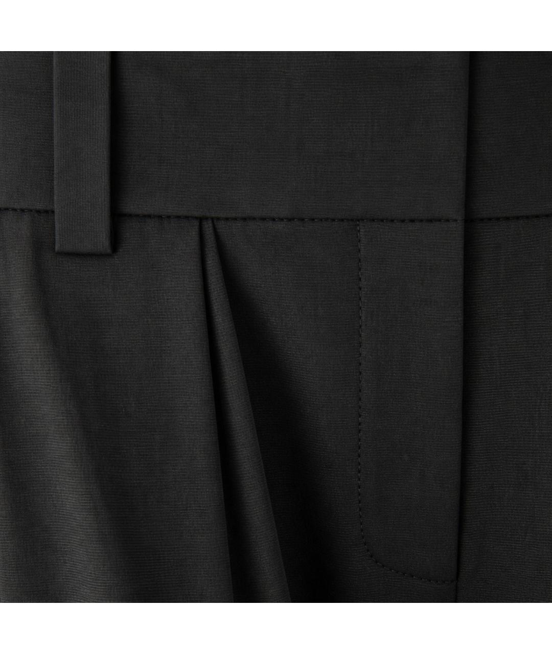 CELINE Черные хлопковые шорты, фото 2