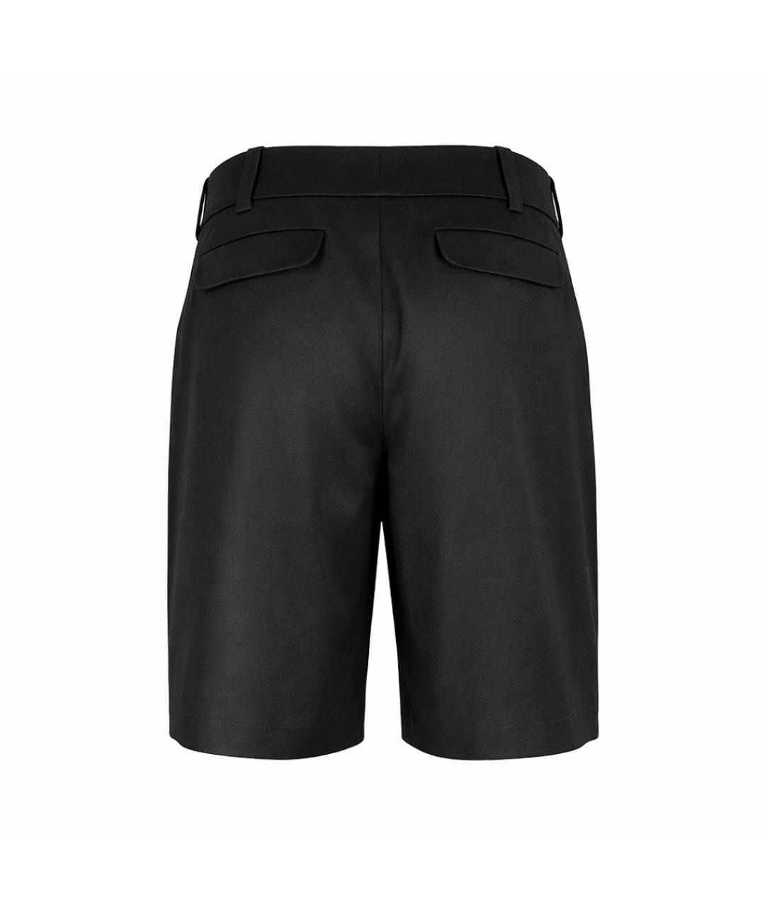 CELINE Черные хлопковые шорты, фото 3