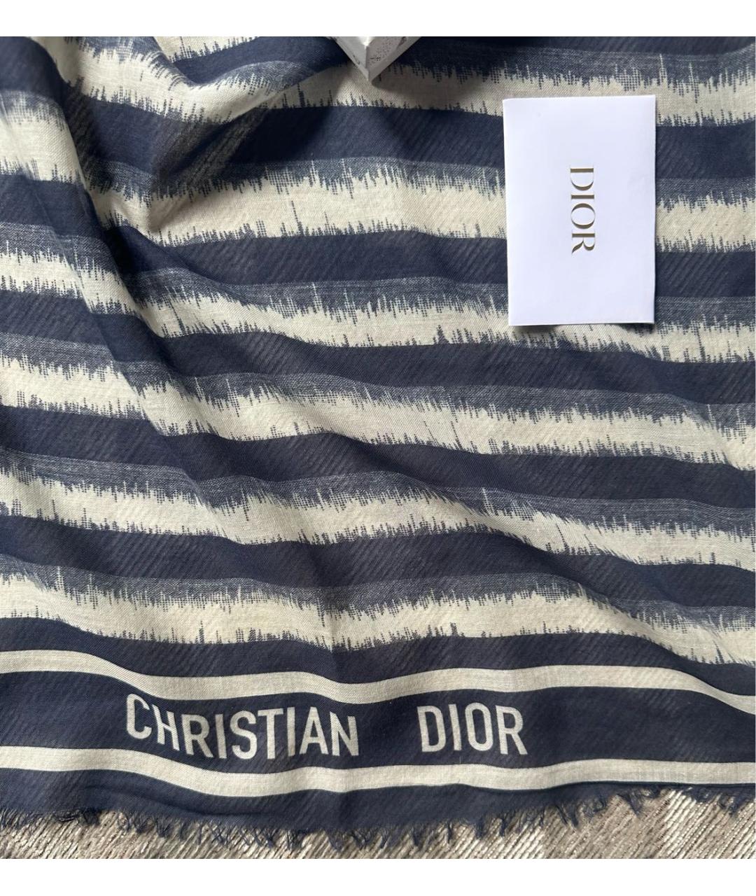 CHRISTIAN DIOR Хлопковый платок, фото 7