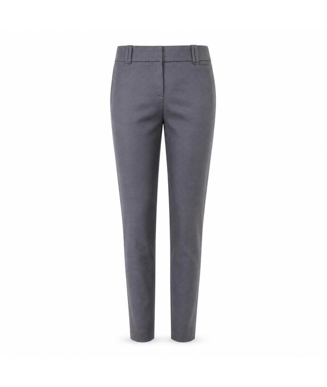 CELINE Фиолетовые хлопковые брюки узкие, фото 1
