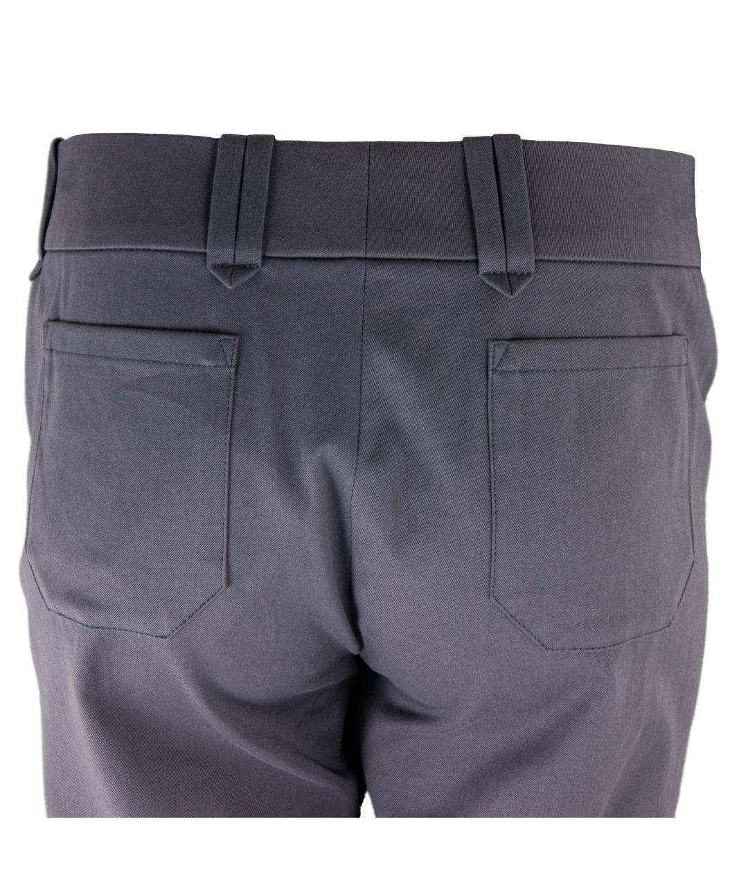 CELINE Фиолетовые хлопковые брюки узкие, фото 4