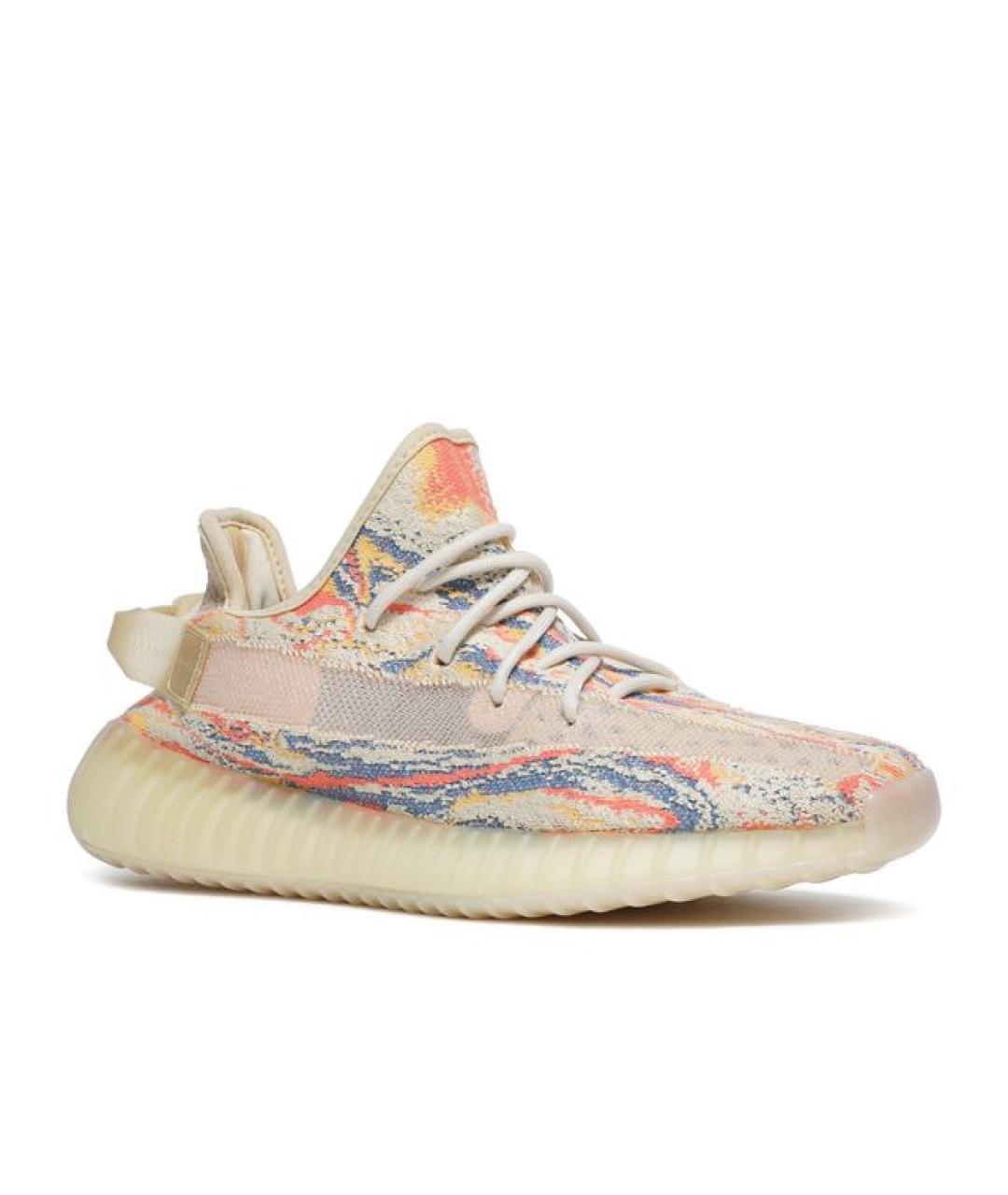 ADIDAS YEEZY Желтые текстильные кроссовки, фото 2